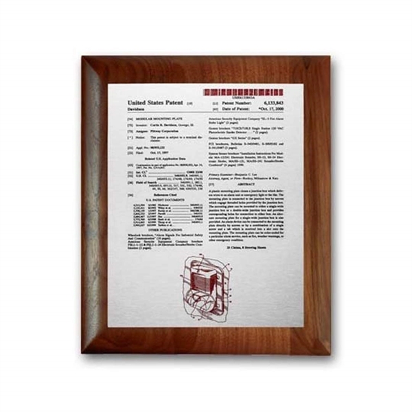 The Metal Etched and Colorfilled process accents the recessed area of... from ASI 84592 St Regis Group / R S Owens & Co Inc