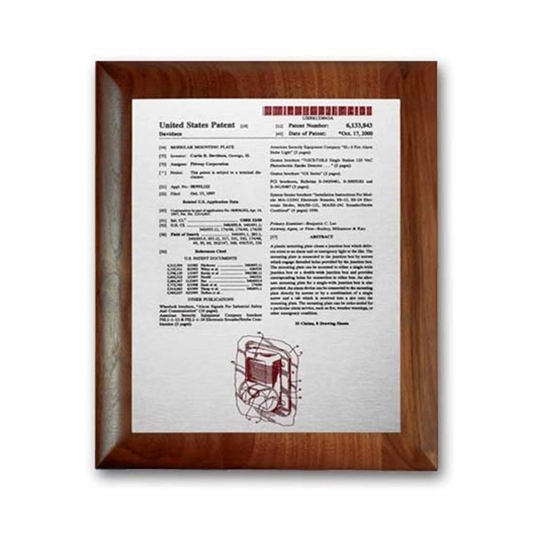 The Metal Etched and Colorfilled process accents the recessed area of... from ASI 84592 St Regis Group / R S Owens & Co Inc