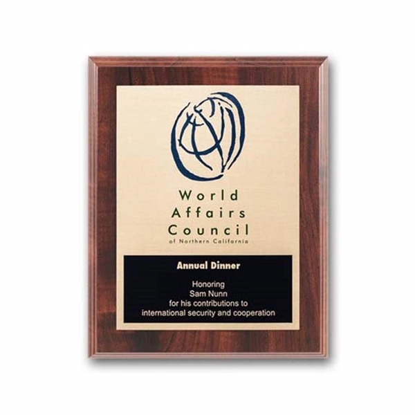 The Metal Etched and Colorfilled process accents the recessed area of... from ASI 84592 St Regis Group / R S Owens & Co Inc