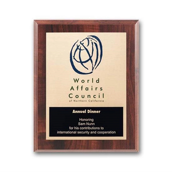 The Metal Etched and Colorfilled process accents the recessed area of... from ASI 84592 St Regis Group / R S Owens & Co Inc