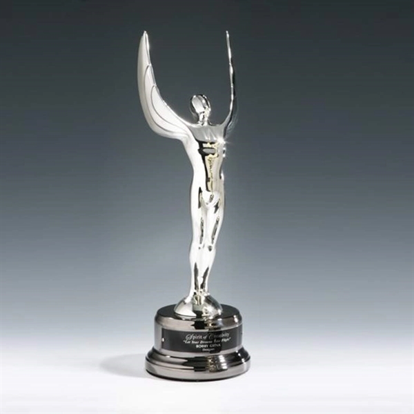 Award with black nickel base; 16 1/4".... from ASI 84592 St Regis Group / R S Owens & Co Inc