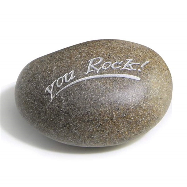 Black Stonecast™ stacked stone award... from ASI 84592 St Regis Group / R S Owens & Co Inc