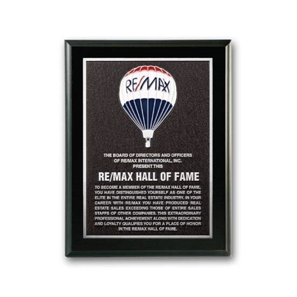 The rich Photocast relief process features a recessed, textured background (black... from ASI 84592 St Regis Group / R S Owens & Co Inc