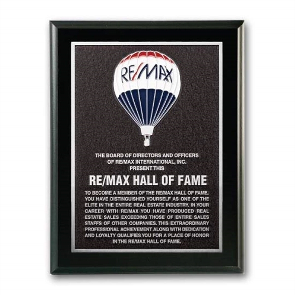 The rich Photocast relief process features a recessed, textured background (black... from ASI 84592 St Regis Group / R S Owens & Co Inc