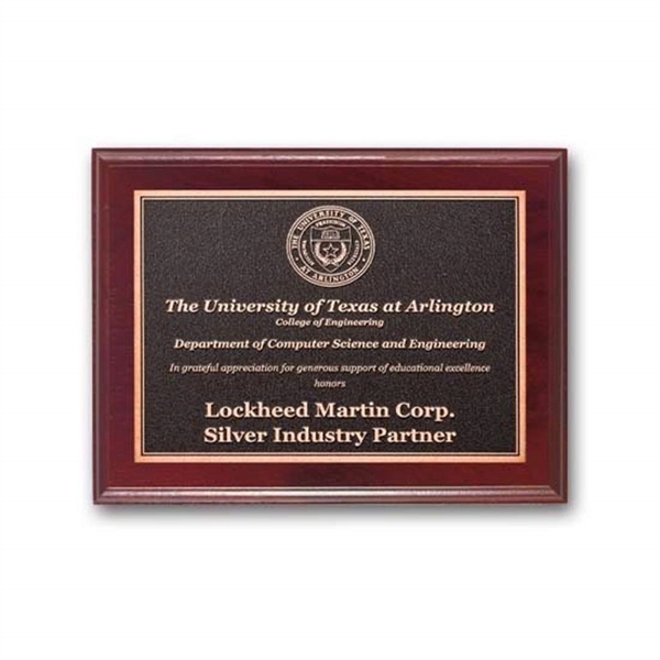 The rich Photocast relief process features a recessed, textured background (black... from ASI 84592 St Regis Group / R S Owens & Co Inc