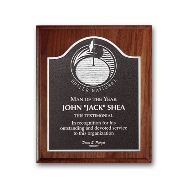 The rich Photocast relief process features a recessed, textured background (black... from ASI 84592 St Regis Group / R S Owens & Co Inc