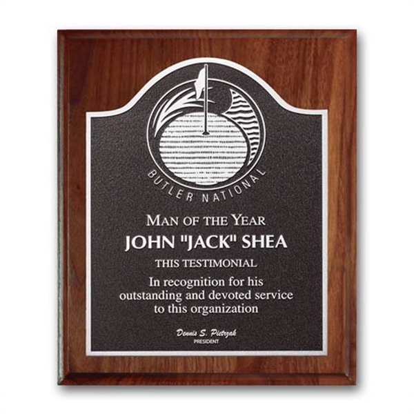 The rich Photocast relief process features a recessed, textured background (black... from ASI 84592 St Regis Group / R S Owens & Co Inc