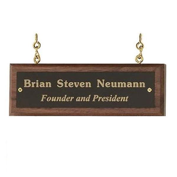 Run out of space on your plaque?... from ASI 84592 St Regis Group / R S Owens & Co Inc