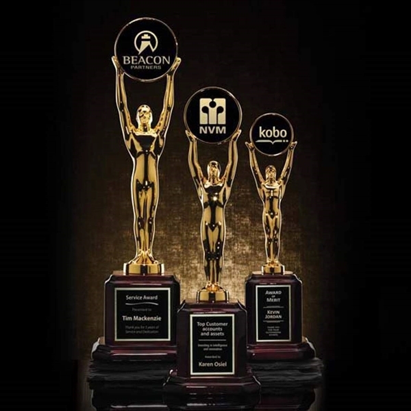 Champion Award - Gold/Rosewood Base... from ASI 84592 St Regis Group / R S Owens & Co Inc