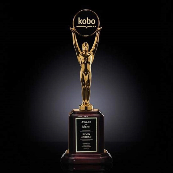 Champion Award - Gold/Rosewood Base... from ASI 84592 St Regis Group / R S Owens & Co Inc