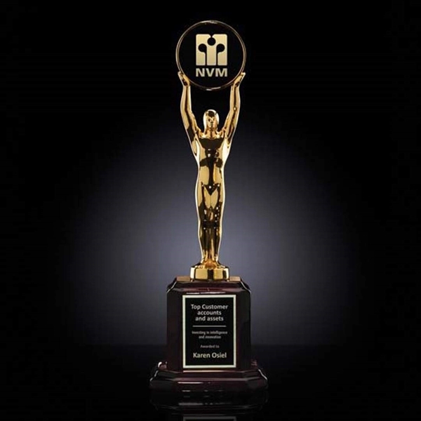 Champion Award - Gold/Rosewood Base... from ASI 84592 St Regis Group / R S Owens & Co Inc