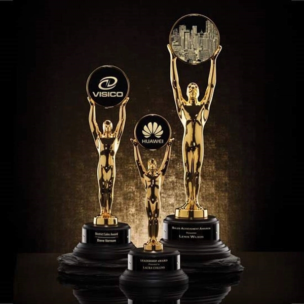 Champion Award - Gold/Ebony Base... from ASI 84592 St Regis Group / R S Owens & Co Inc