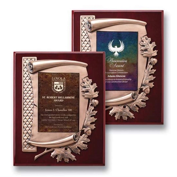 Oak Leaf Plaque... from ASI 84592 St Regis Group / R S Owens & Co Inc