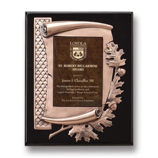 Oak Leaf Plaque... from ASI 84592 St Regis Group / R S Owens & Co Inc