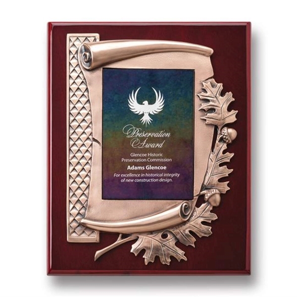 Oak Leaf Plaque... from ASI 84592 St Regis Group / R S Owens & Co Inc