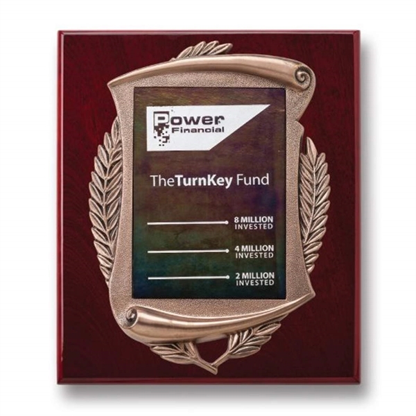 Laurel Wreath Plaque... from ASI 84592 St Regis Group / R S Owens & Co Inc