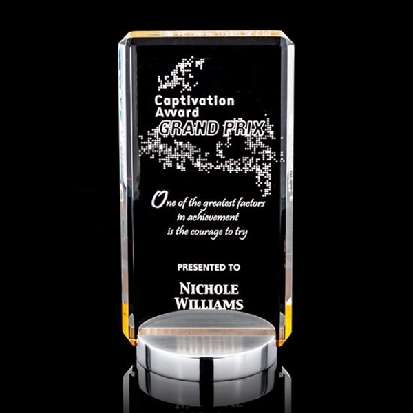 Exquisite brushed and polished dual-finish aluminum bases paired with gold or... from ASI 84592 St Regis Group / R S Owens & Co Inc