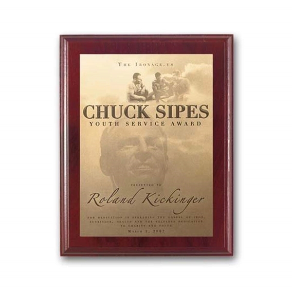 The Metal Photo process recreates any black & white printed piece... from ASI 84592 St Regis Group / R S Owens & Co Inc