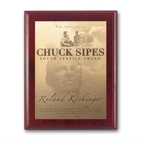 The Metal Photo process recreates any black & white printed piece... from ASI 84592 St Regis Group / R S Owens & Co Inc