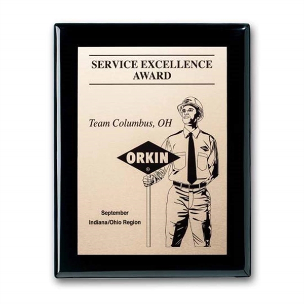 The Etched & Oxidized process creates a dramatic contrast by darkening... from ASI 84592 St Regis Group / R S Owens & Co Inc