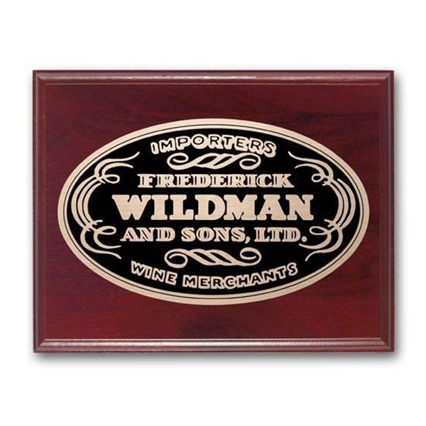 The Etched & Oxidized process creates a dramatic contrast by darkening... from ASI 84592 St Regis Group / R S Owens & Co Inc