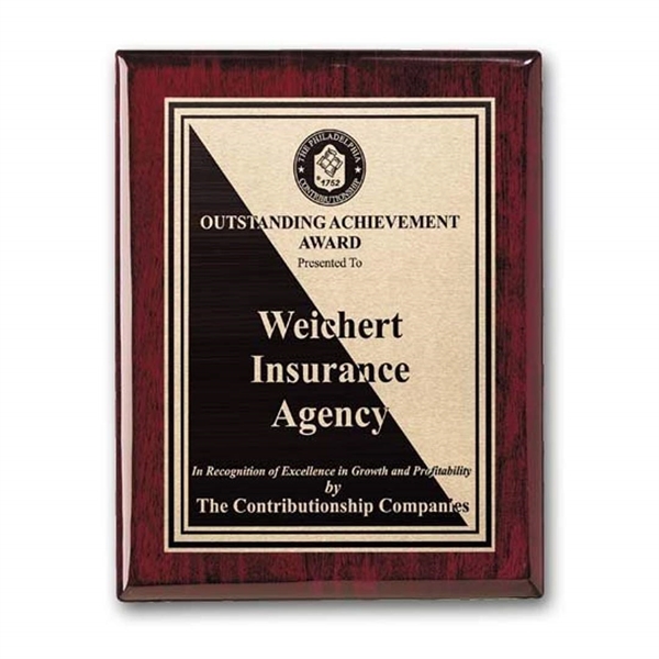 The Etched & Antiqued process creates a soft dark-aged background with... from ASI 84592 St Regis Group / R S Owens & Co Inc