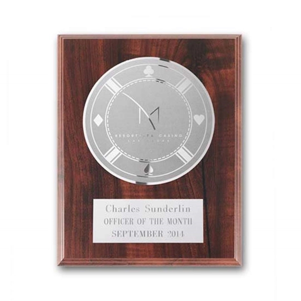 The Etched & Frosted process adds a soft frosted background and... from ASI 84592 St Regis Group / R S Owens & Co Inc