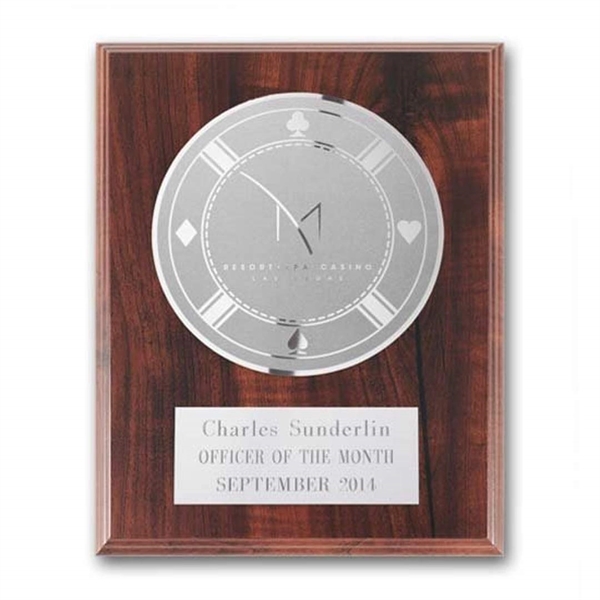 The Etched & Frosted process adds a soft frosted background and... from ASI 84592 St Regis Group / R S Owens & Co Inc