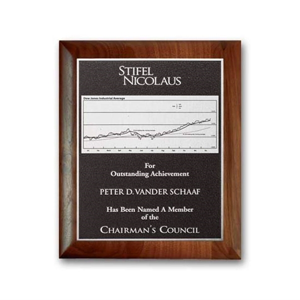 The rich Photocast relief process features a recessed, textured background (black... from ASI 84592 St Regis Group / R S Owens & Co Inc