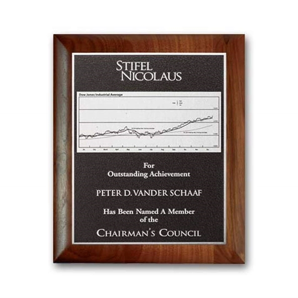 The rich Photocast relief process features a recessed, textured background (black... from ASI 84592 St Regis Group / R S Owens & Co Inc