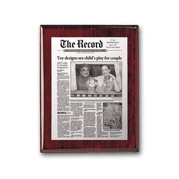 The Metal Photo process recreates any black & white printed piece... from ASI 84592 St Regis Group / R S Owens & Co Inc