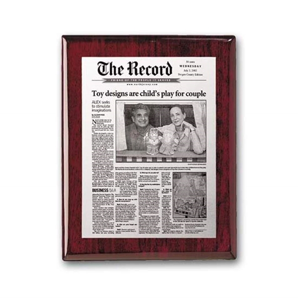 The Metal Photo process recreates any black & white printed piece... from ASI 84592 St Regis Group / R S Owens & Co Inc