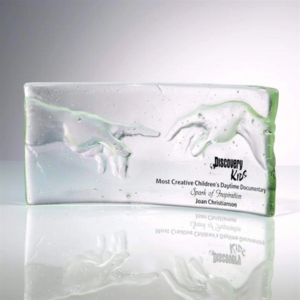 Cast Inspiration Award, 9" x 6".... from ASI 84592 St Regis Group / R S Owens & Co Inc