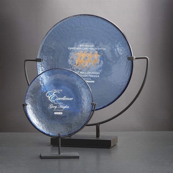 Recycled glass plate award... from ASI 84592 St Regis Group / R S Owens & Co Inc