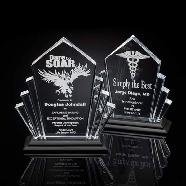 Flash Award - Acrylic/Black... from ASI 84592 St Regis Group / R S Owens & Co Inc