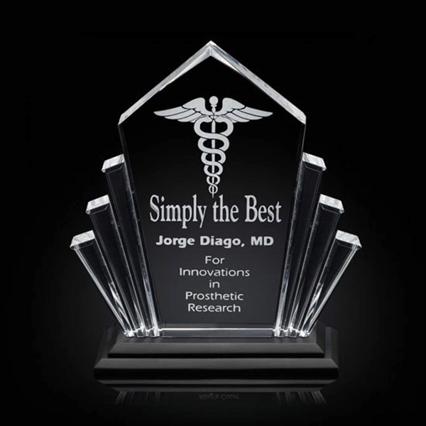 Flash Award - Acrylic/Black... from ASI 84592 St Regis Group / R S Owens & Co Inc