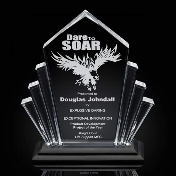 Flash Award - Acrylic/Black... from ASI 84592 St Regis Group / R S Owens & Co Inc