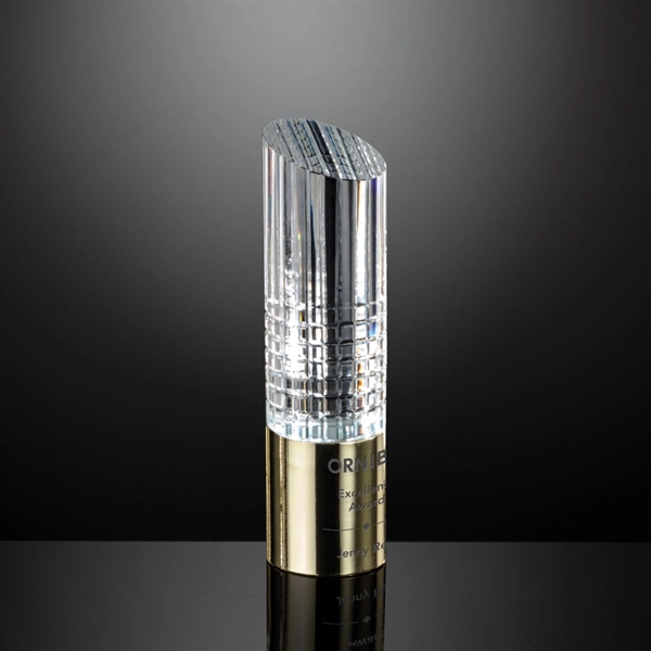 A beautiful beam of optical crystal encapsulates the essence of the... from ASI 84592 St Regis Group / R S Owens & Co Inc