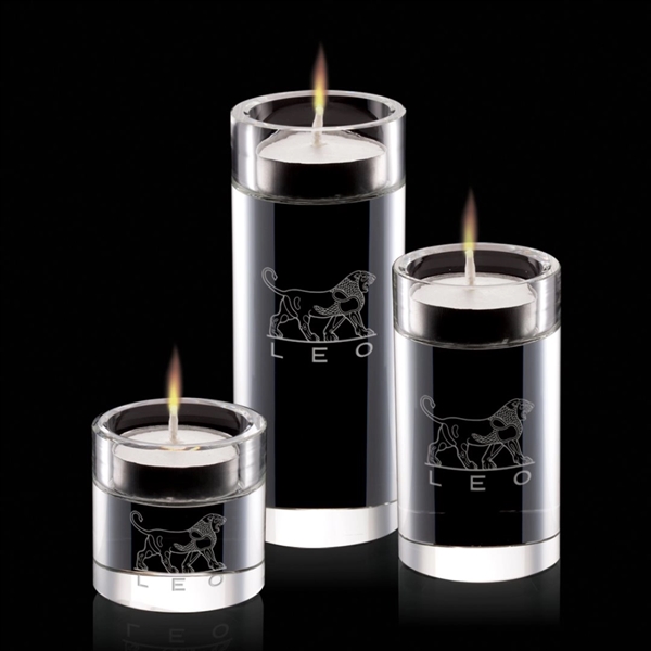 Candleholder - Optical Crystal.... from ASI 84592 St Regis Group