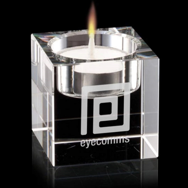 Candleholder - Optical Crystal.... from ASI 84592 St Regis Group