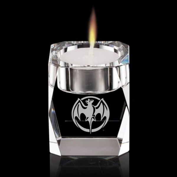 Candleholder - Optical Crystal.... from ASI 84592 St Regis Group
