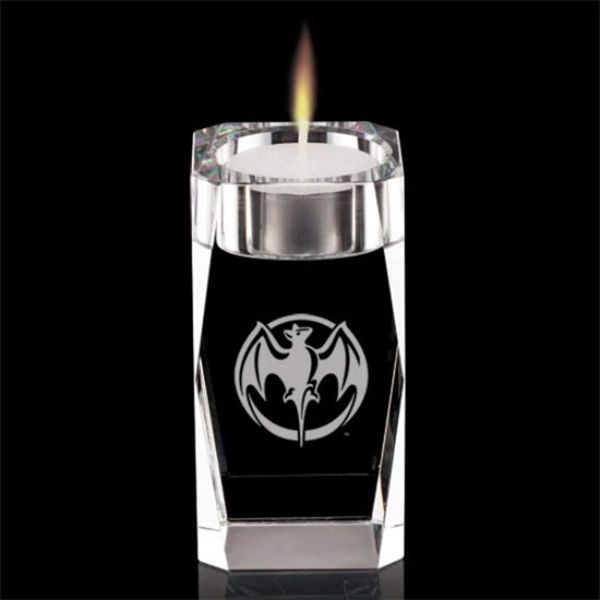 Candleholder - Optical Crystal.... from ASI 84592 St Regis Group