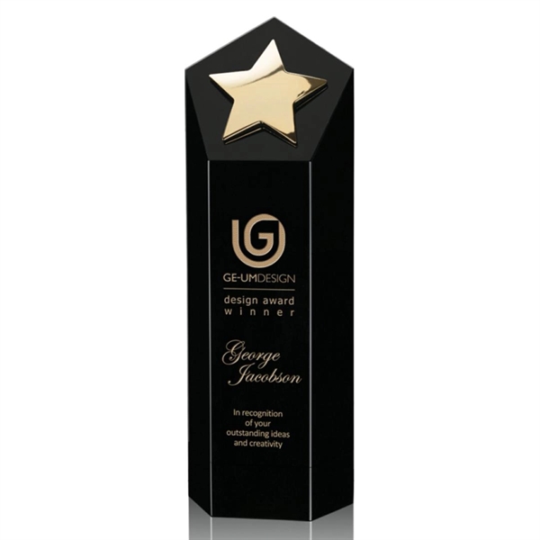 Dorchester Star Award - Black/Gold 6"... from ASI 84592 St Regis Group / St Regis