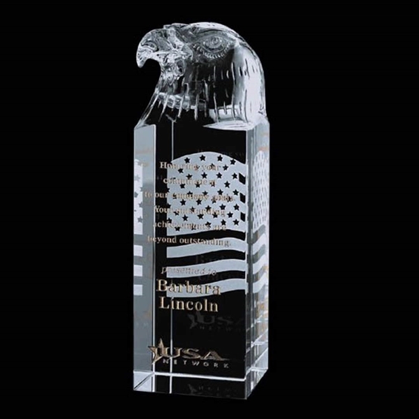 Optical crystal eagle award.... from ASI 84592 St Regis Group / St Regis