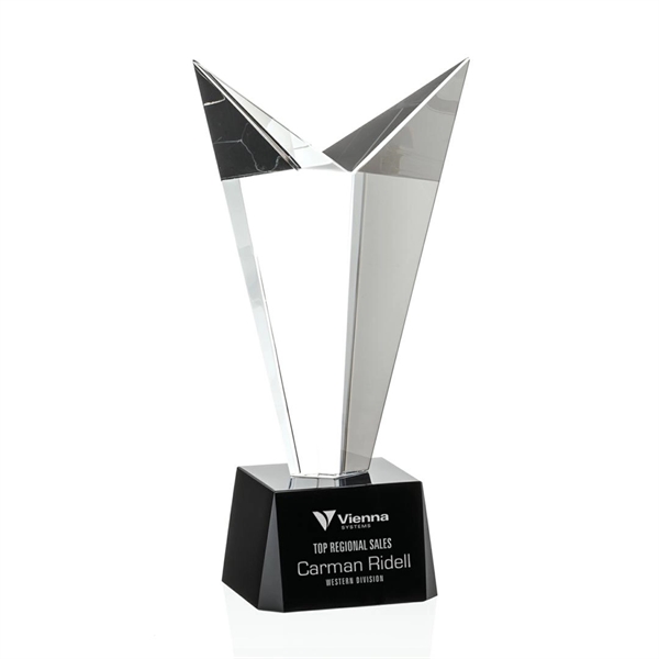 Kamiah Award - Optical/Black 10"... from ASI 84592 St Regis Group / St Regis