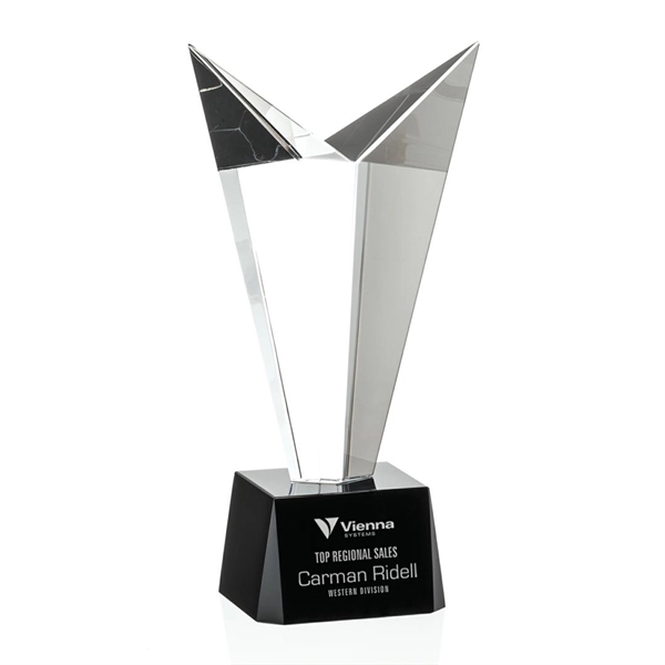 Kamiah Award - Optical/Black 10"... from ASI 84592 St Regis Group / St Regis