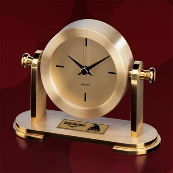 Clock award, 3 1/2" in diameter.... from ASI 84592 St Regis Group