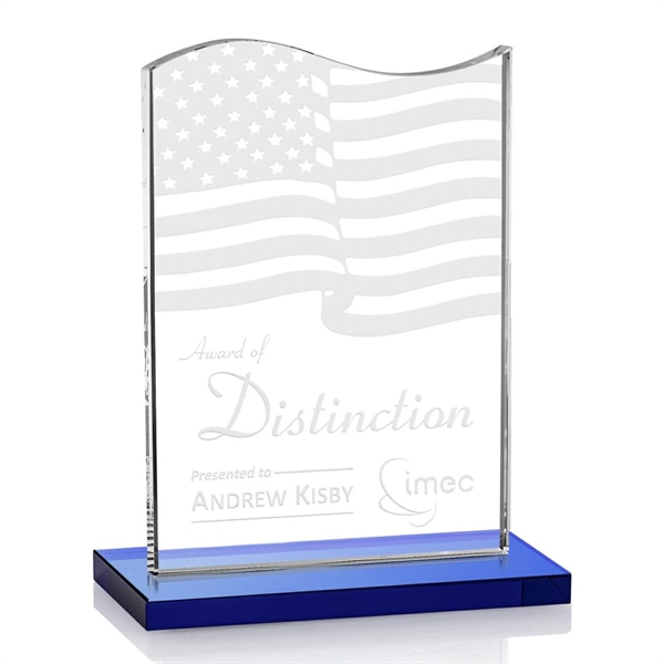 Recognize a true patriot with our Starfire Crystal Unity award.... from ASI 84592 St Regis Group / St Regis