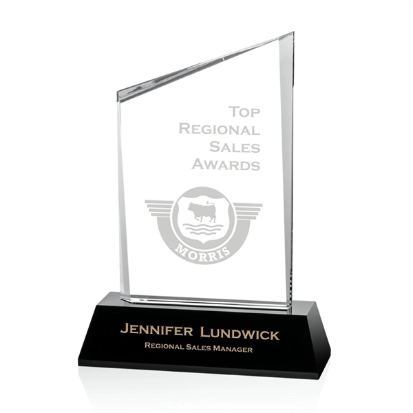 Prudencia Award - Optical/Black 10"... from ASI 84592 St Regis Group / St Regis