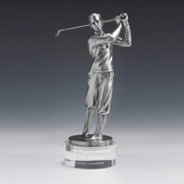 Golfer award; made in the USA.... from ASI 84592 St Regis Group / R S Owens & Co Inc